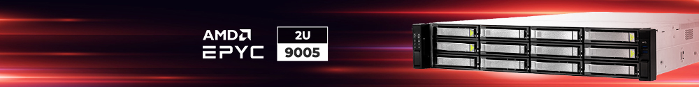 SERVIDORES AMD® EPYC™ Séries 9004 e 9005 para Bastidor 2U