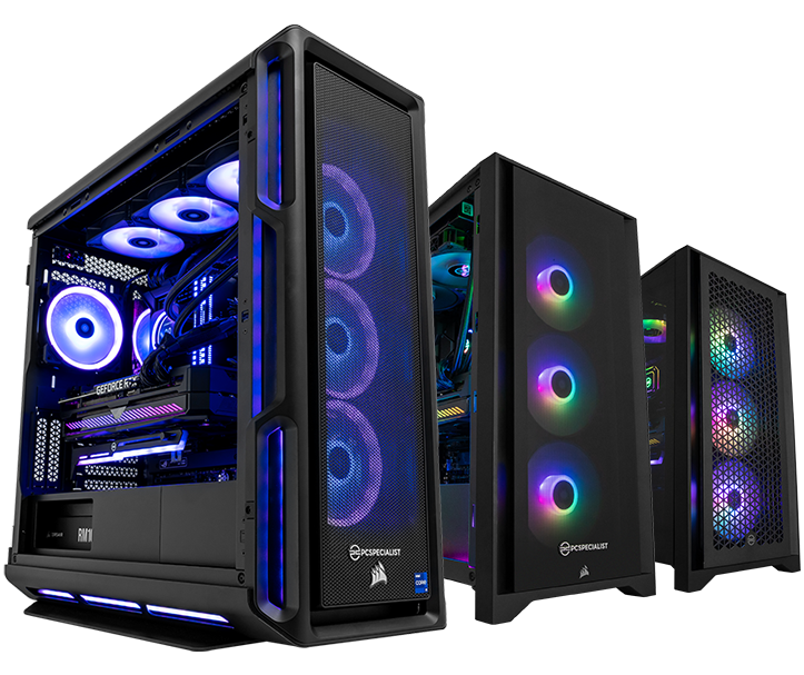 PCSPECIALIST - Caixa Corsair para Jogo